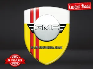 GMC Pegatinas Silicona Auto Profesional Diseño Personalizable
